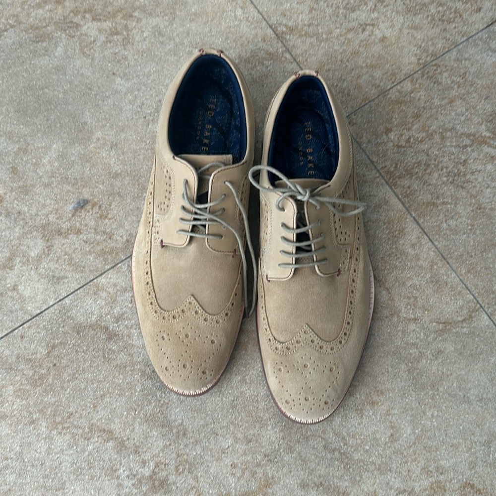 Ted baker suede dress shoes